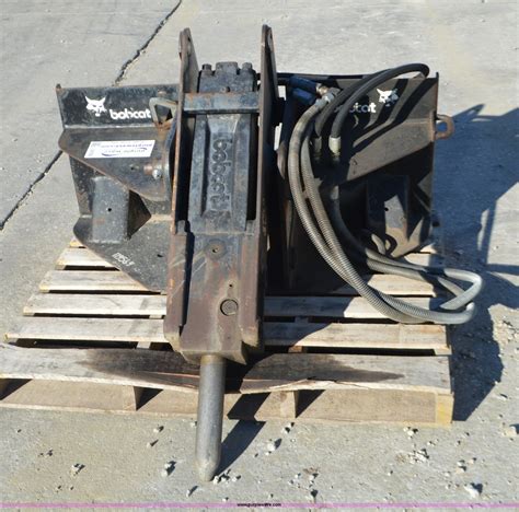 skid steer breaker bit|bobcat hydraulic breaker.